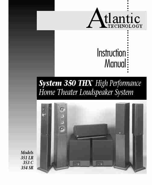 Atlantic Technology Speaker System 350 THX-page_pdf